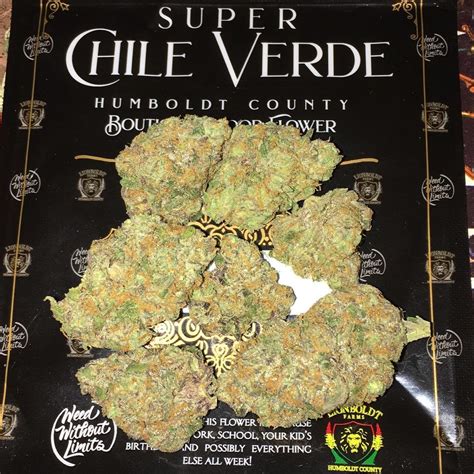 chile verde weed strain